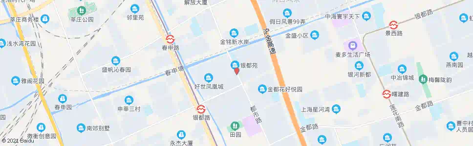 上海都市路银都路_公交站地图_上海公交_妙搜公交查询2024