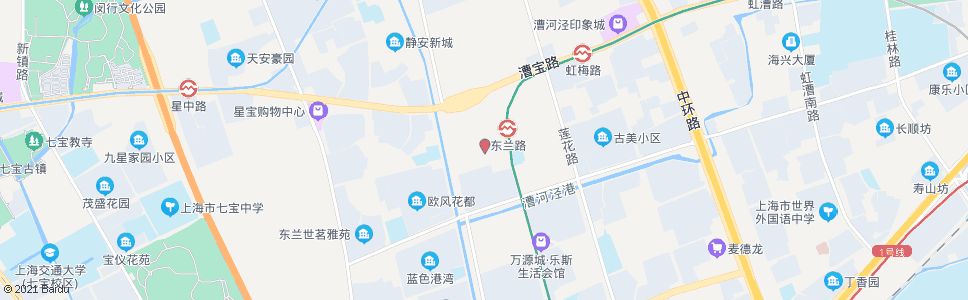 上海东兰路万源路_公交站地图_上海公交_妙搜公交查询2024