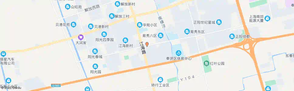 上海环城南路江海路_公交站地图_上海公交_妙搜公交查询2024