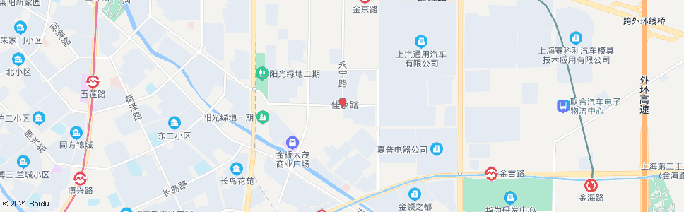 上海永宁路佳京路_公交站地图_上海公交_妙搜公交查询2024