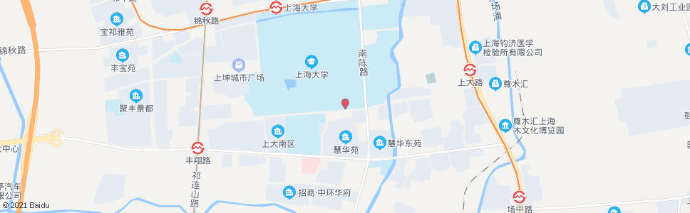 上海硅大南门_公交站地图_上海公交_妙搜公交查询2024