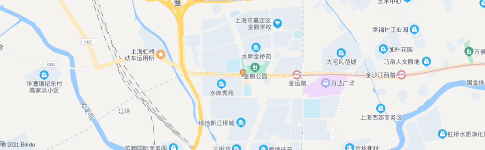 上海金沙江西路金耀路_公交站地图_上海公交_妙搜公交查询2024
