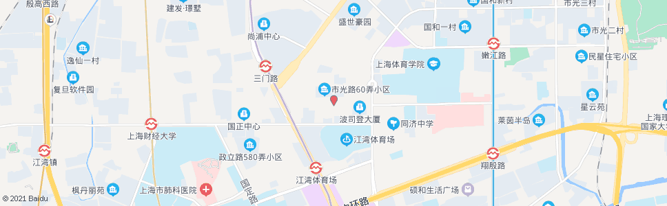 上海市光路政府路_公交站地图_上海公交_妙搜公交查询2024