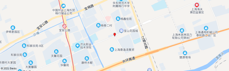 上海水产路杨泰路_公交站地图_上海公交_妙搜公交查询2024