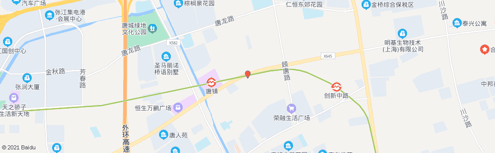 上海机口村_公交站地图_上海公交_妙搜公交查询2024
