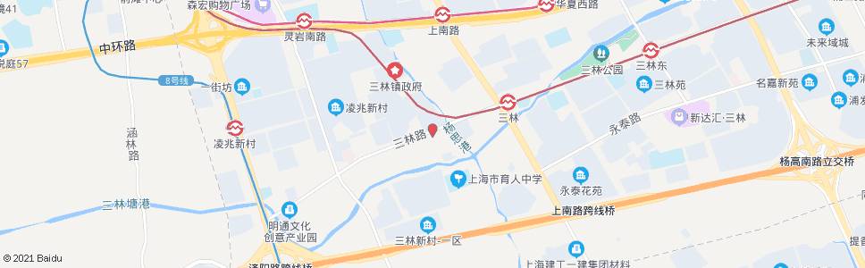 上海三新路_公交站地图_上海公交_妙搜公交查询2024