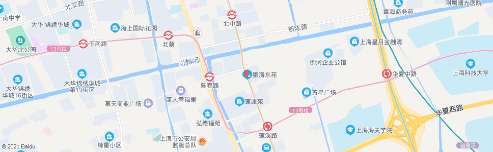 上海莲溪路五星路_公交站地图_上海公交_妙搜公交查询2024