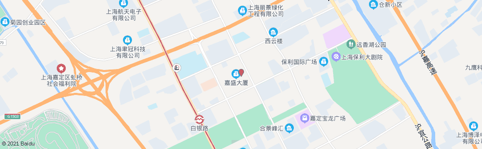 上海高台路永盛路_公交站地图_上海公交_妙搜公交查询2024