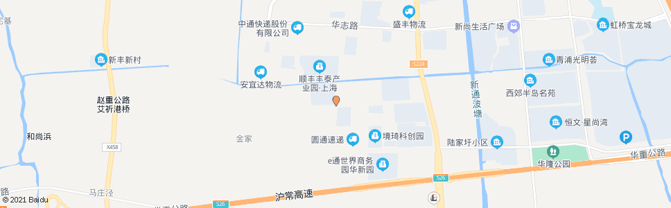 上海华卫路新协路_公交站地图_上海公交_妙搜公交查询2024