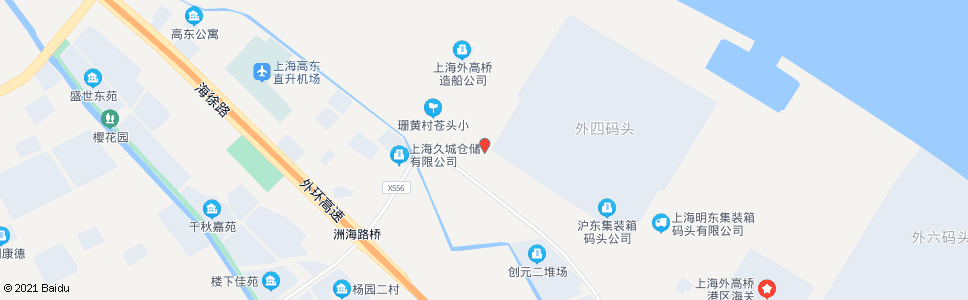 上海港建路集海路_公交站地图_上海公交_妙搜公交查询2024