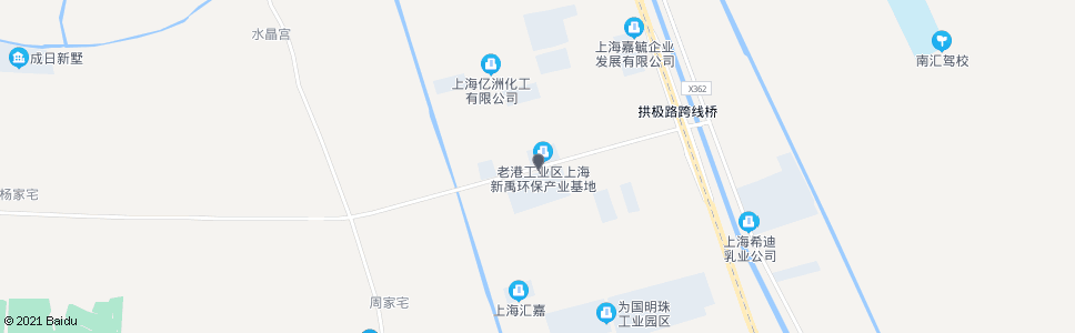 上海拱极东路同发路_公交站地图_上海公交_妙搜公交查询2024