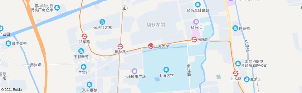 上海大场_公交站地图_上海公交_妙搜公交查询2024