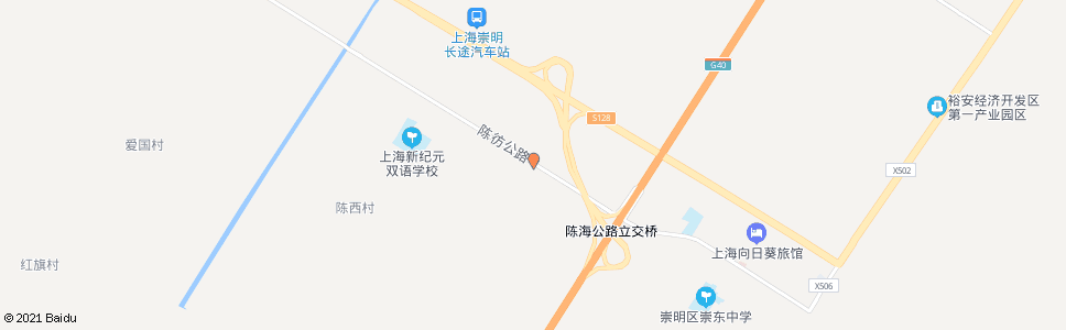 上海长堤牧场(招呼站)_公交站地图_上海公交_妙搜公交查询2024