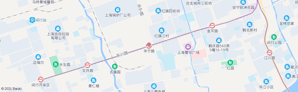 上海华宁路站_公交站地图_上海公交_妙搜公交查询2024