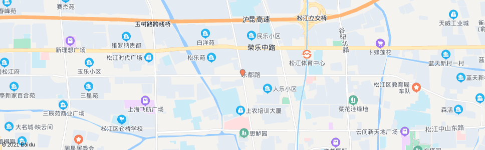 上海西林北路乐都路_公交站地图_上海公交_妙搜公交查询2024