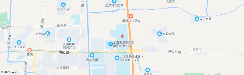 上海南汇中学_公交站地图_上海公交_妙搜公交查询2024