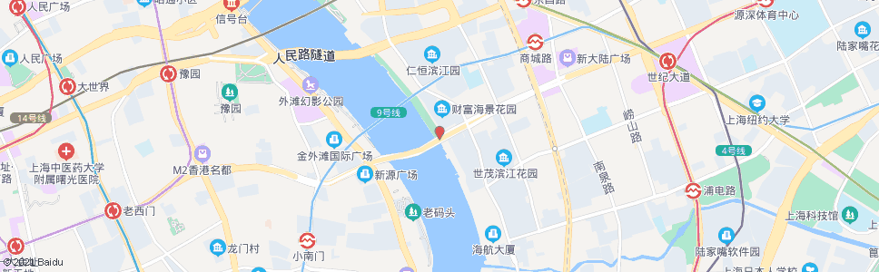 上海杨家渡_公交站地图_上海公交_妙搜公交查询2024