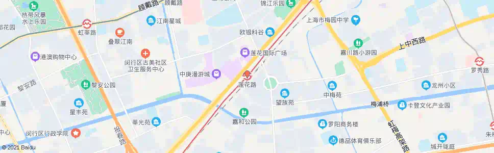 上海莲花路地铁站(沪闵路)_公交站地图_上海公交_妙搜公交查询2024