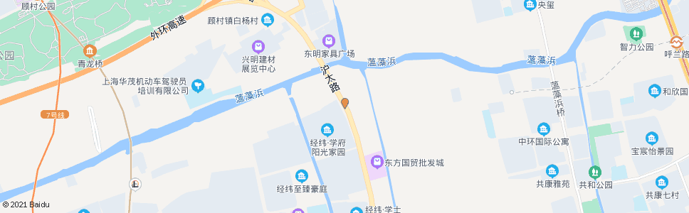上海塘桥(沪太路)_公交站地图_上海公交_妙搜公交查询2024