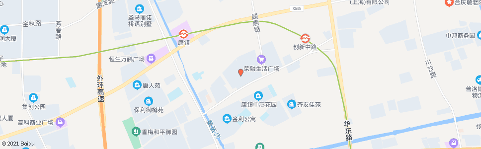 上海创新西路绿波城_公交站地图_上海公交_妙搜公交查询2024