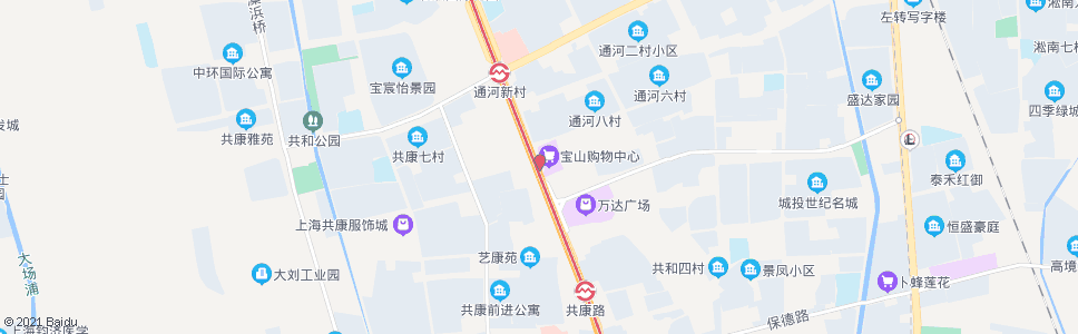 上海共江路共和新路_公交站地图_上海公交_妙搜公交查询2024