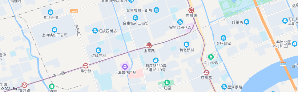 上海金平路站_公交站地图_上海公交_妙搜公交查询2024
