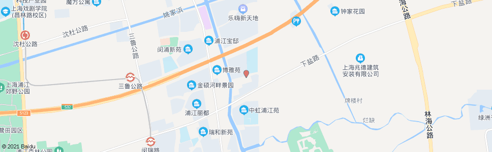 上海汇驰路浦连路_公交站地图_上海公交_妙搜公交查询2024