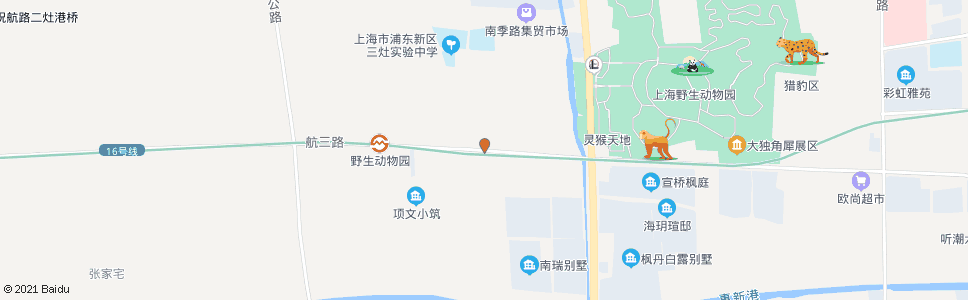 上海航三路(施桥)_公交站地图_上海公交_妙搜公交查询2024