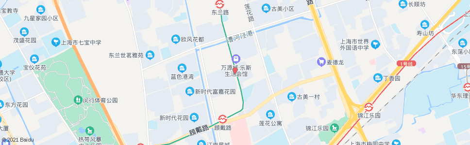 上海万源路古龙路_公交站地图_上海公交_妙搜公交查询2024