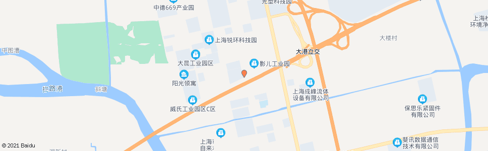 上海南环路彭丰路_公交站地图_上海公交_妙搜公交查询2024