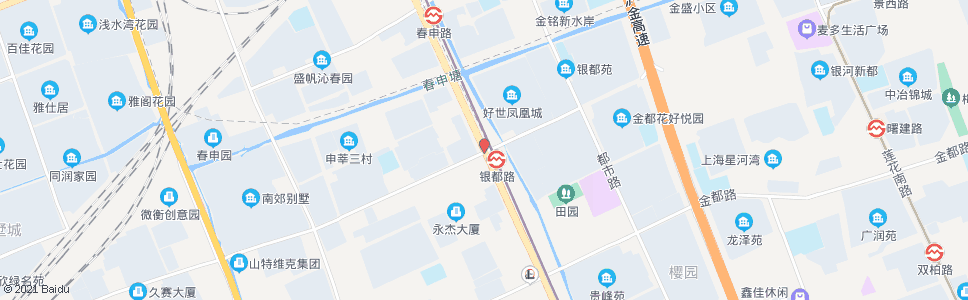 上海沪闵路银都路_公交站地图_上海公交_妙搜公交查询2024