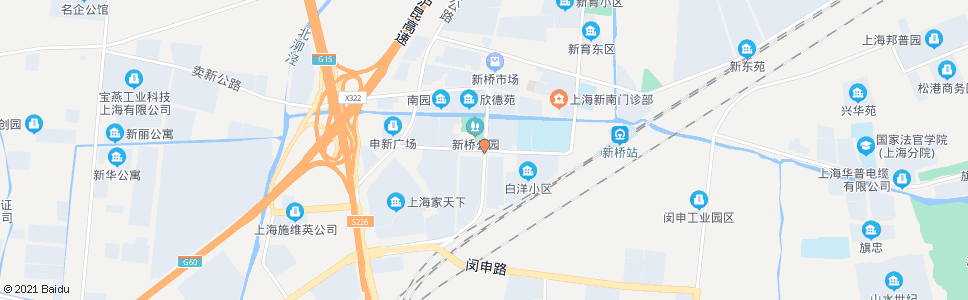 上海新站路新镇街_公交站地图_上海公交_妙搜公交查询2024