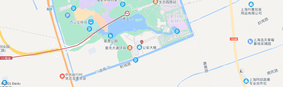 上海申迪南路站_公交站地图_上海公交_妙搜公交查询2024