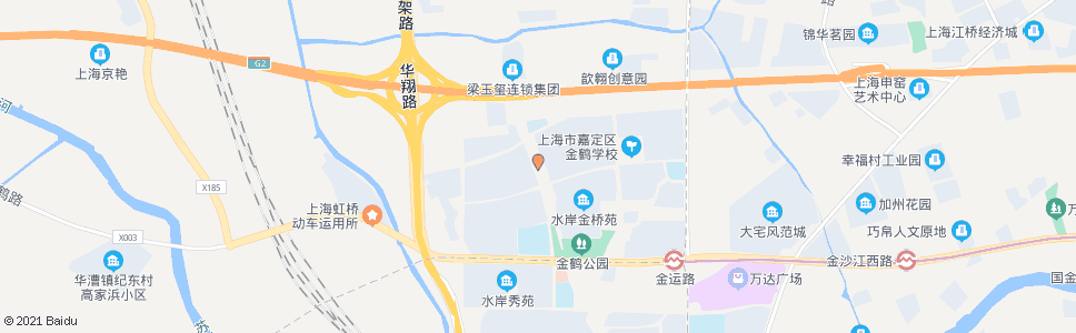 上海金耀路鹤霞路_公交站地图_上海公交_妙搜公交查询2024