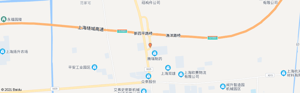 上海新四平公路_公交站地图_上海公交_妙搜公交查询2024