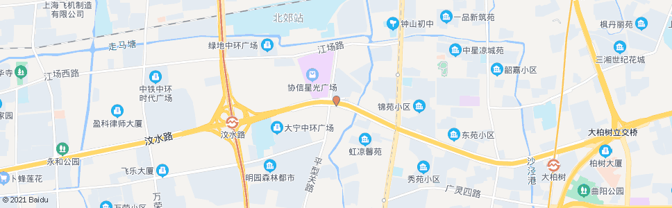 上海汶水路粤秀路_公交站地图_上海公交_妙搜公交查询2024