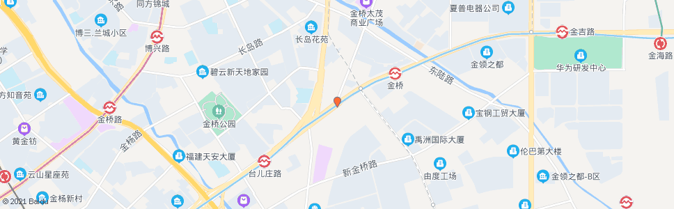 上海金高路金海路_公交站地图_上海公交_妙搜公交查询2024