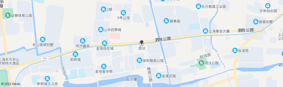 上海泗泾站_公交站地图_上海公交_妙搜公交查询2024