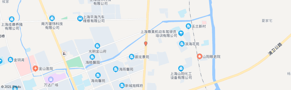 上海亭卫公路山富路(招呼站)_公交站地图_上海公交_妙搜公交查询2024