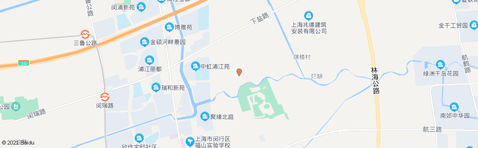 上海牌楼13组_公交站地图_上海公交_妙搜公交查询2024
