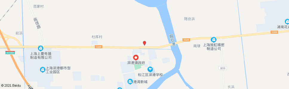 上海彭家村_公交站地图_上海公交_妙搜公交查询2024
