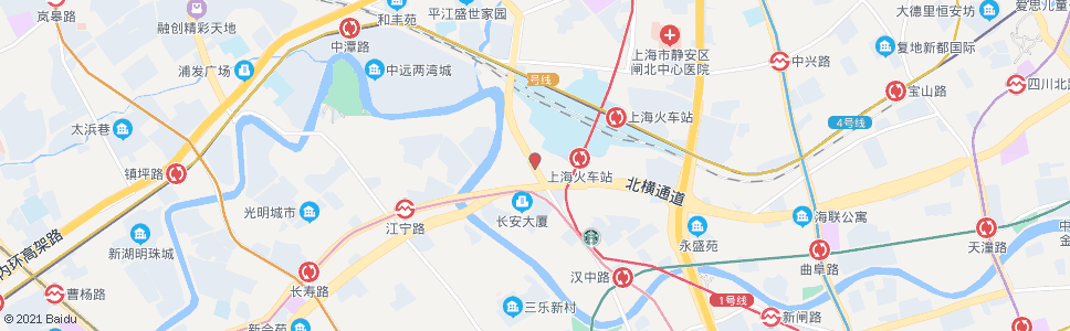 上海恒丰路天目西路_公交站地图_上海公交_妙搜公交查询2024