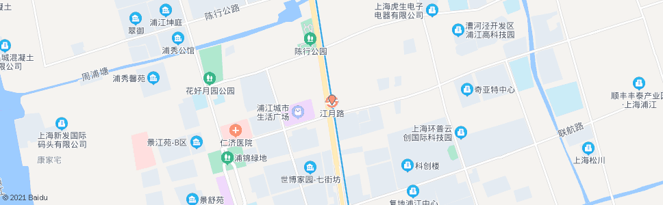 上海江月路地铁站_公交站地图_上海公交_妙搜公交查询2024
