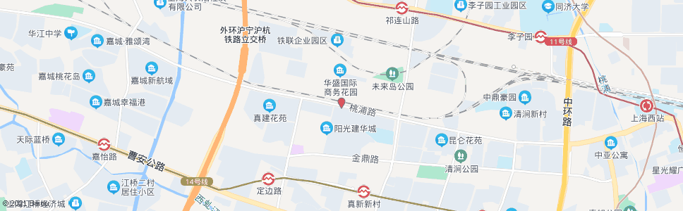 上海桃浦路靖边路_公交站地图_上海公交_妙搜公交查询2024