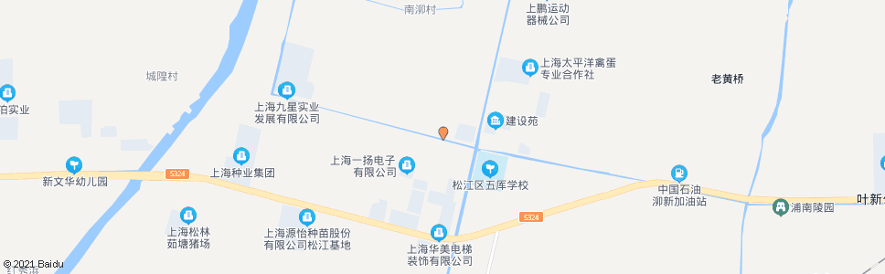 上海叶新支路西厍公路_公交站地图_上海公交_妙搜公交查询2024