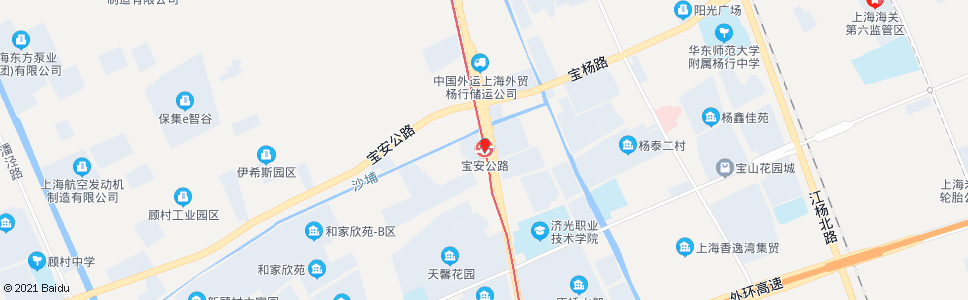 上海宝安公路站_公交站地图_上海公交_妙搜公交查询2024