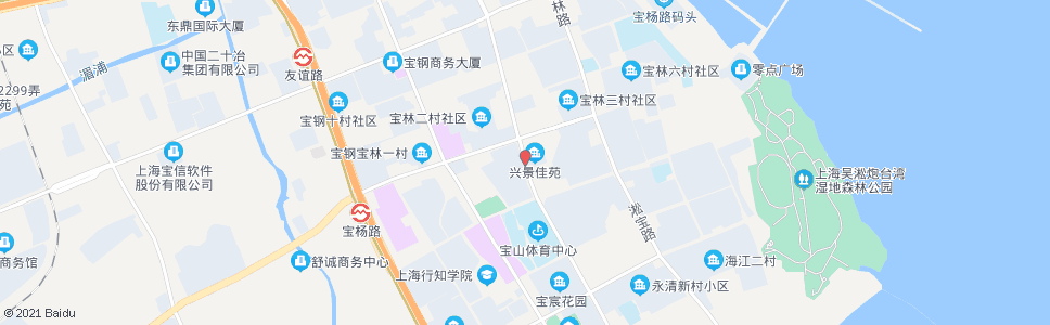 上海宝杨路永清路_公交站地图_上海公交_妙搜公交查询2024