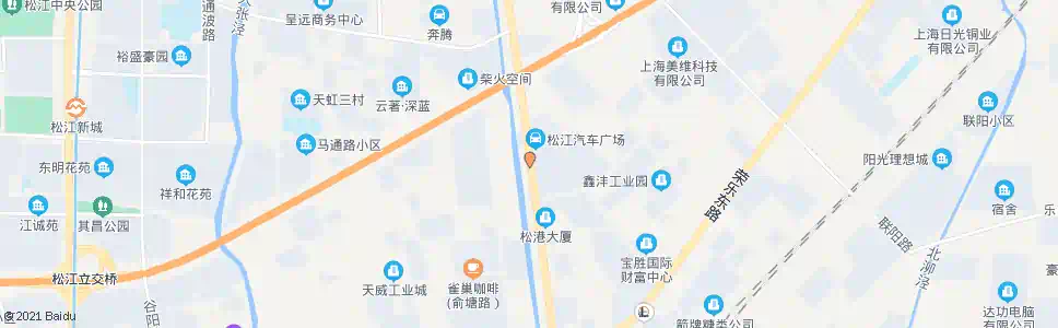 上海松卫北路茸平路_公交站地图_上海公交_妙搜公交查询2024