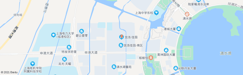 上海宜浩家园_公交站地图_上海公交_妙搜公交查询2024