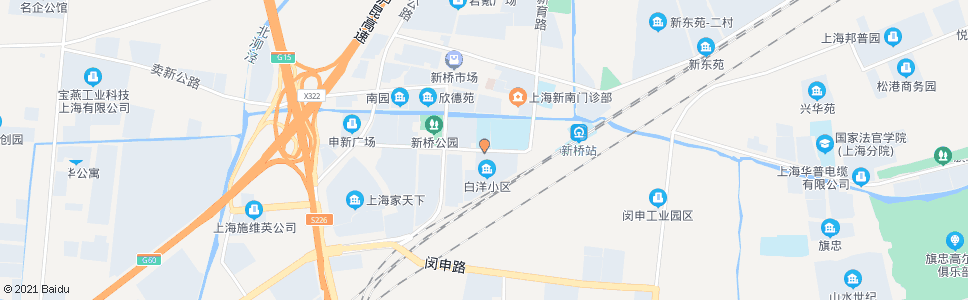 上海新桥中心学校_公交站地图_上海公交_妙搜公交查询2024